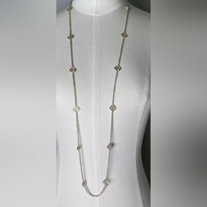 Kendra Scott Rare Logo gold necklace